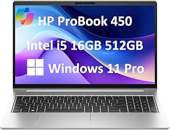 Amazon.com: HP ProBook 450 G10 Business Laptop (15.6